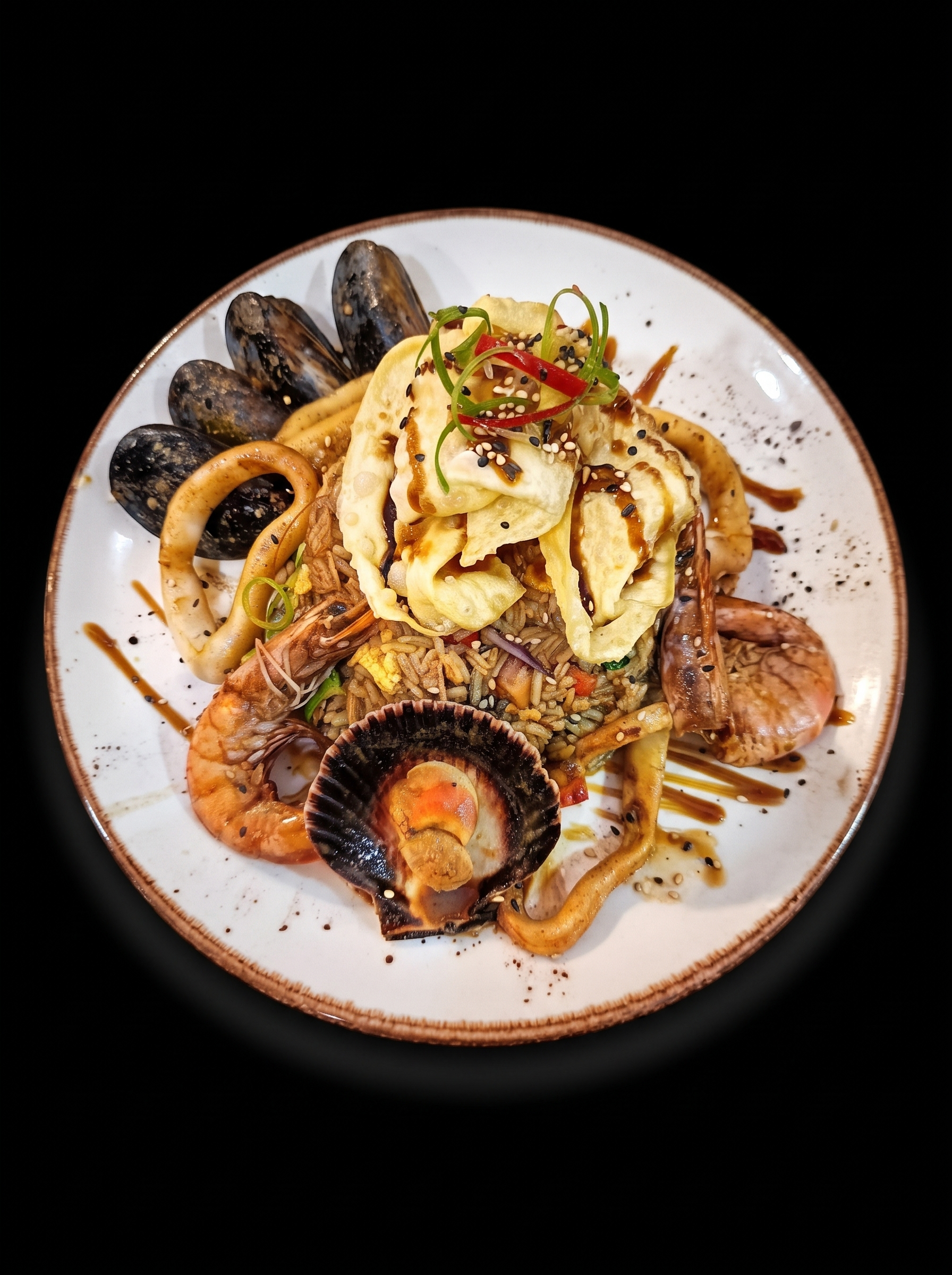 Chaufa de mariscos